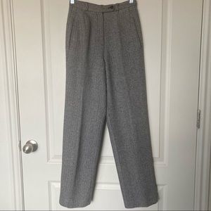 Larry Levine High Rise Shark Tooth Trouser Women's Size 4